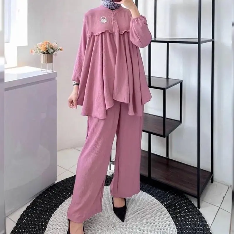 KF - OCHA SETELAN WANITA ONE SET // DIANA ONE SET WANITA CRINCLE REMPEL 2
