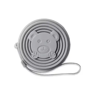 Gelas lipat beruang multipurpose portabel travel friendly tempatsnack