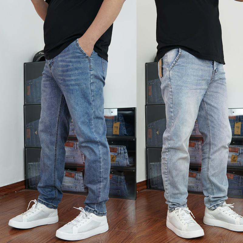 Quần Jean Nam Túi Chéo, Ống Suông, Quần Bò Nam Cao Cấp, Form Slimfit, Chất Liệu Bò Mềm Chính Phẩm. Menswear Pants Cotton Có Túi