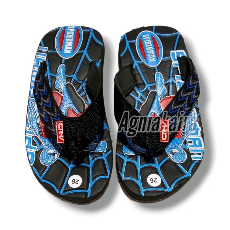 Sandal Anak Laki-laki Motif Spyderman Fashion Terbaru Lucu 3