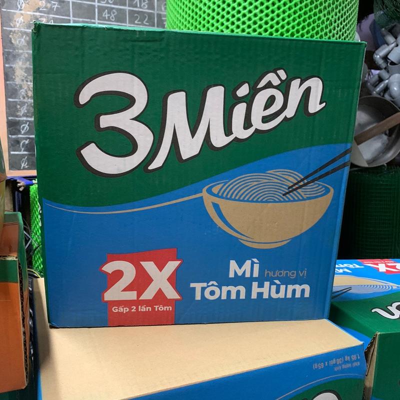  Combo 2 thùng mì 3 Miền Tôm  Hùm   30 gói  thùng  