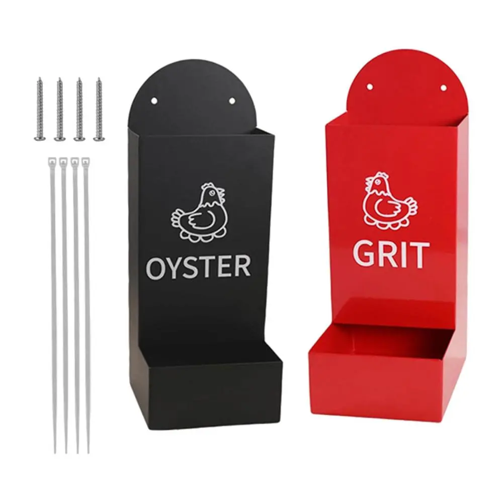 Oyster Shell Chicken Feeder Convenient Durability Accessories for Home Farm