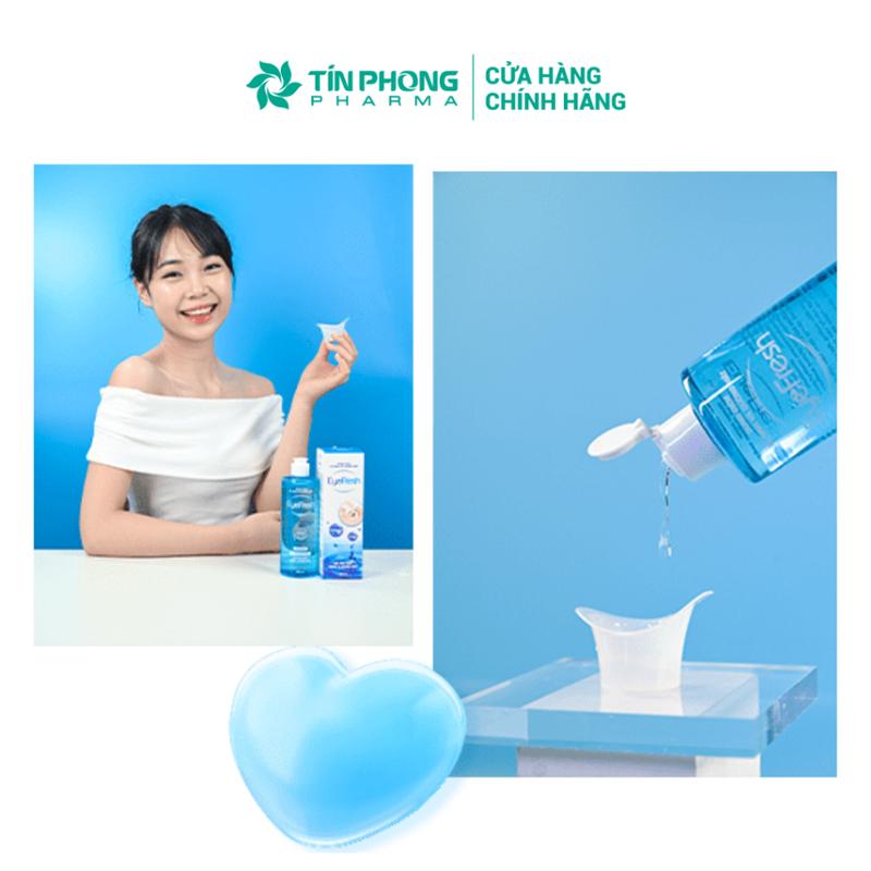 Eyefresh cốc đựng nước rửa mắt vệ sinh dễ dàng Nhung Kính Mắt