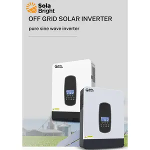 USEA x Sola Bright | Inverter Solar Panel Surya Controller Hybrid DC 24V to AC 230V 3000W watt - SP-3200