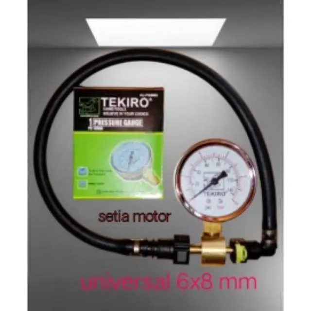 Fuelpump Tester Alat ukur tekanan bahan bakar Motor injeksi fuel pump universal 
