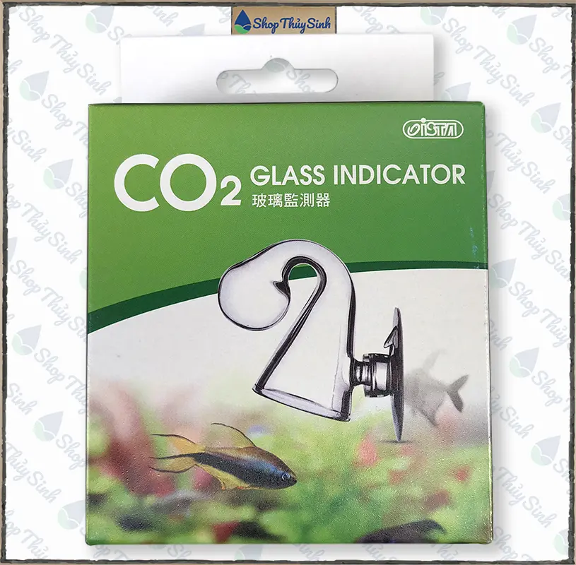 Test co2 ista - Bộ theo dõi hàm lượng co2 bên trong bể thủy sinh