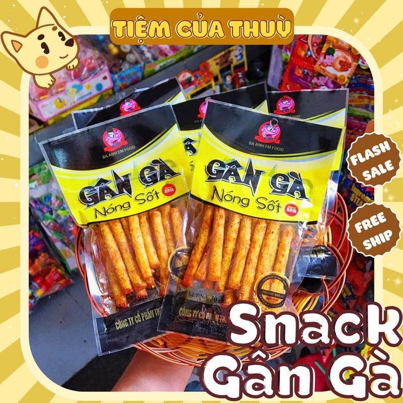 SET 10 GÓI GÂN GÀ NÓNG SỐT HOT CỔNG TRƯỜNG