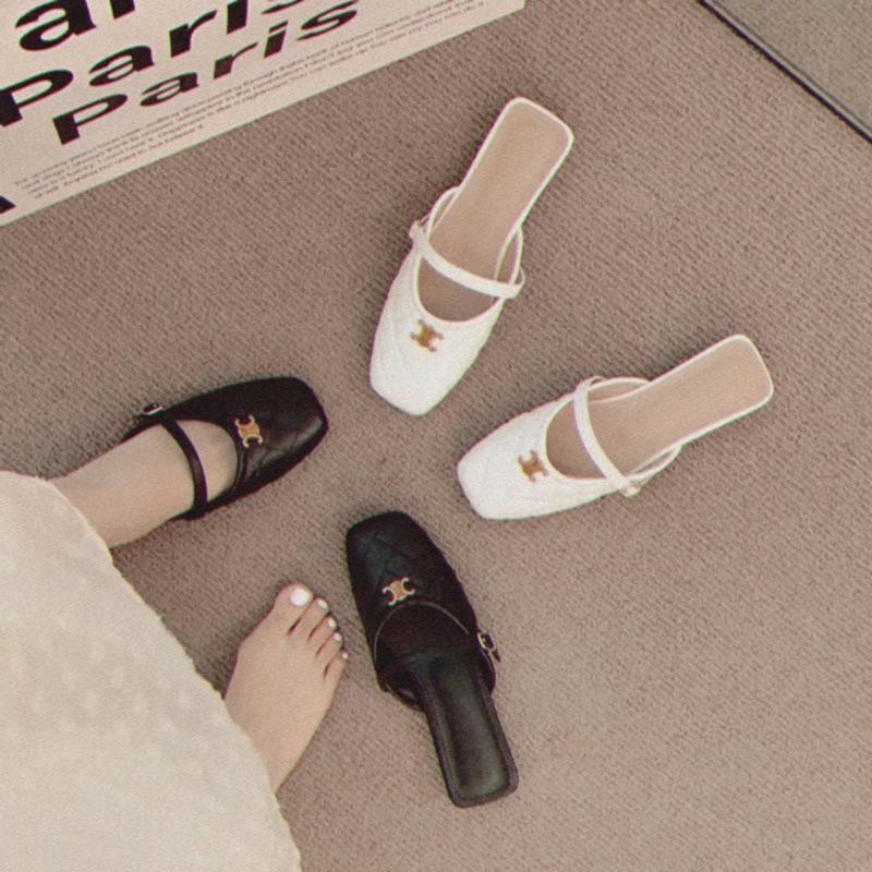 💝FREE SHIP💝Sục bệt nữ chữ X dây quai ngang da trám hot Tết 2024 4