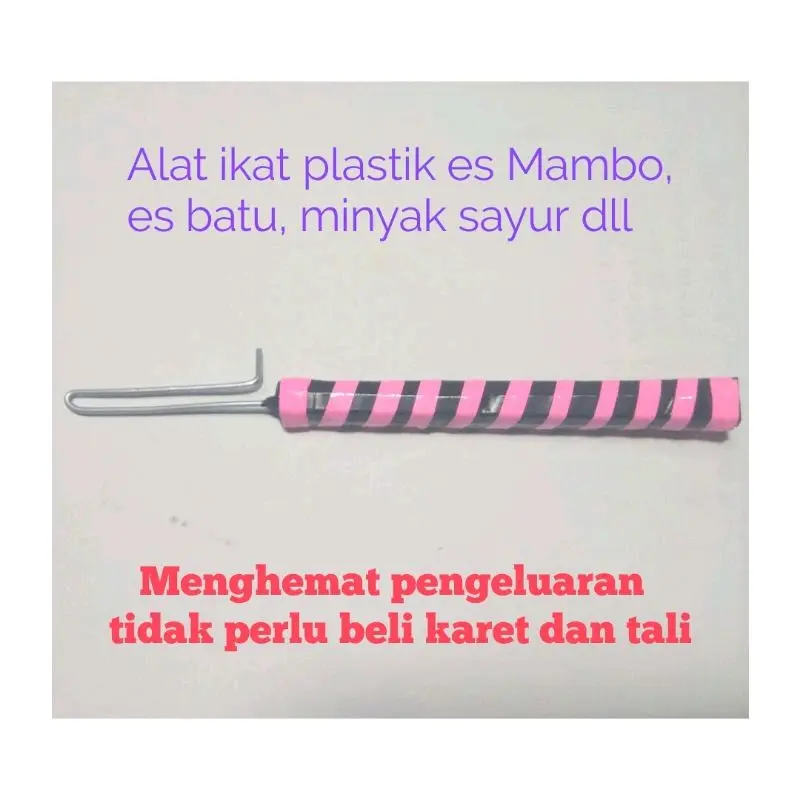 Alat ikat plastik es Mambo, minyak, es batu dan lain - lain