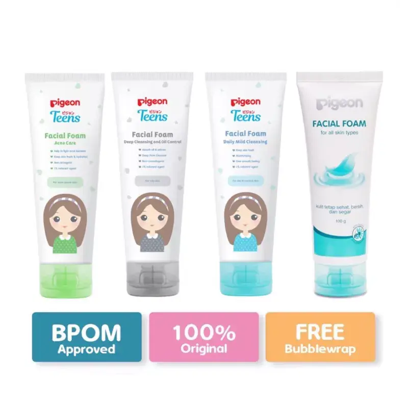 Paket skincare anak tanggung Facial Moisturizer Perawatan Mencerahkan Wajah Hitam Pencerah Muka 3