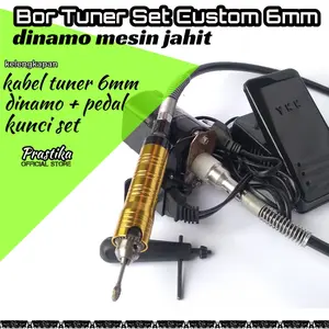 BOR TUNNER Custom Dinamo Mesin Jahit Handpeace 6mm