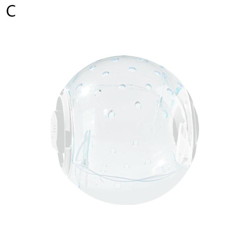 Product Introduction of Hamster Toy Ball Transparent Rolling Ball Plastic Silent Wheel Toy Running Pet P9W7 35