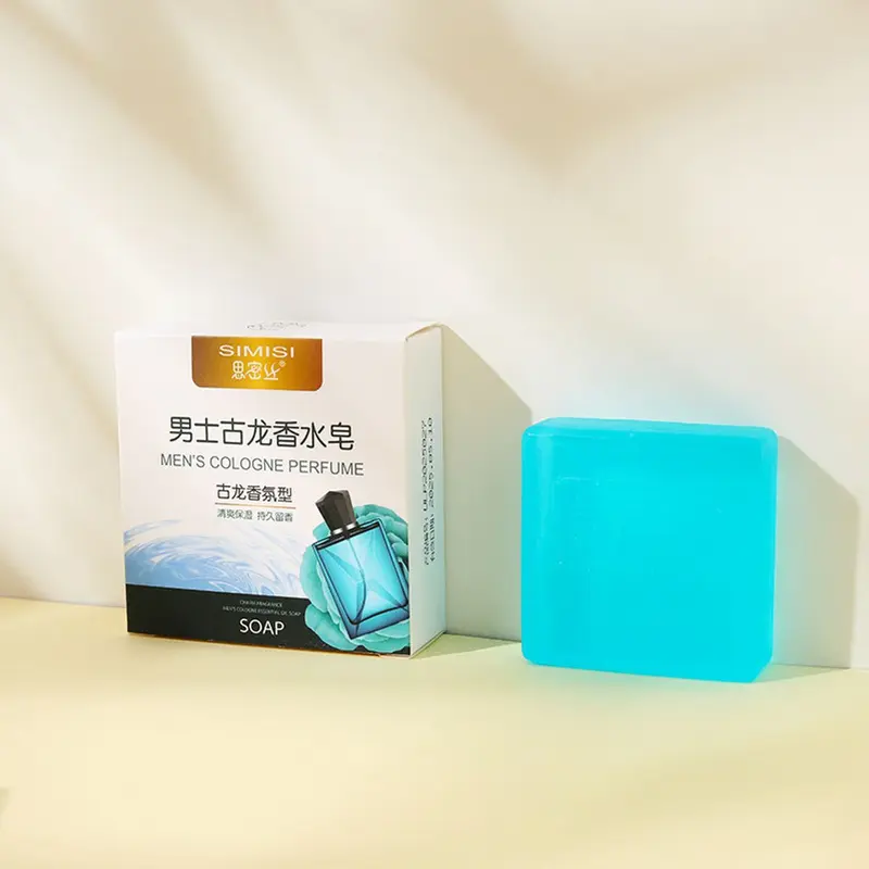 [KÈM TÚI LƯỚI] Xà Phòng Cho Nam SIMISI Hương Nước Hoa, Kiểm Soát Mồ Hôi, Làm Sạch Và Chăm Sóc Da Hàng Nội Địa Trung 4