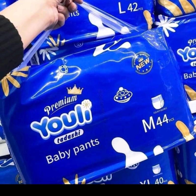 combo 2 bịch Bỉm Youli Xanh Dành Cho Bé 3-22kg Voi