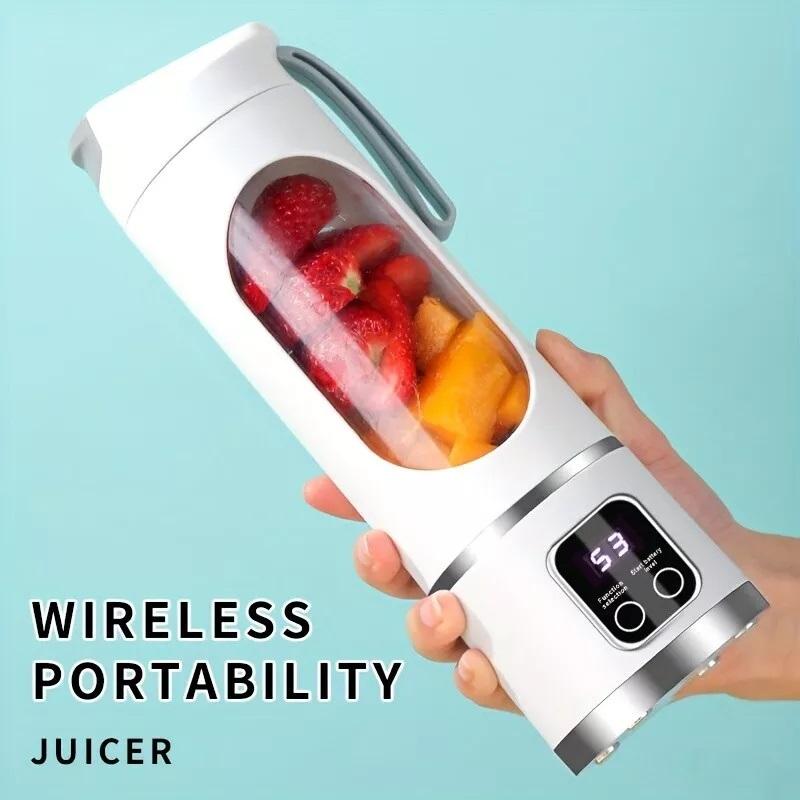 Product Introduction of ReadyStock - Electric Juicer Blender With Straw 12 blades Juice Cup Vegetable Smoothie Milkshake / Fruit juicer 31