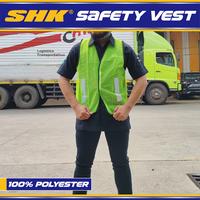 Gambar SHK Rompi Proyek Jaring Safety Vest Hijau Scot Lite size L - Green L dari sherlock tools Kota Administrasi Jakarta Timur 1 Tokopedia