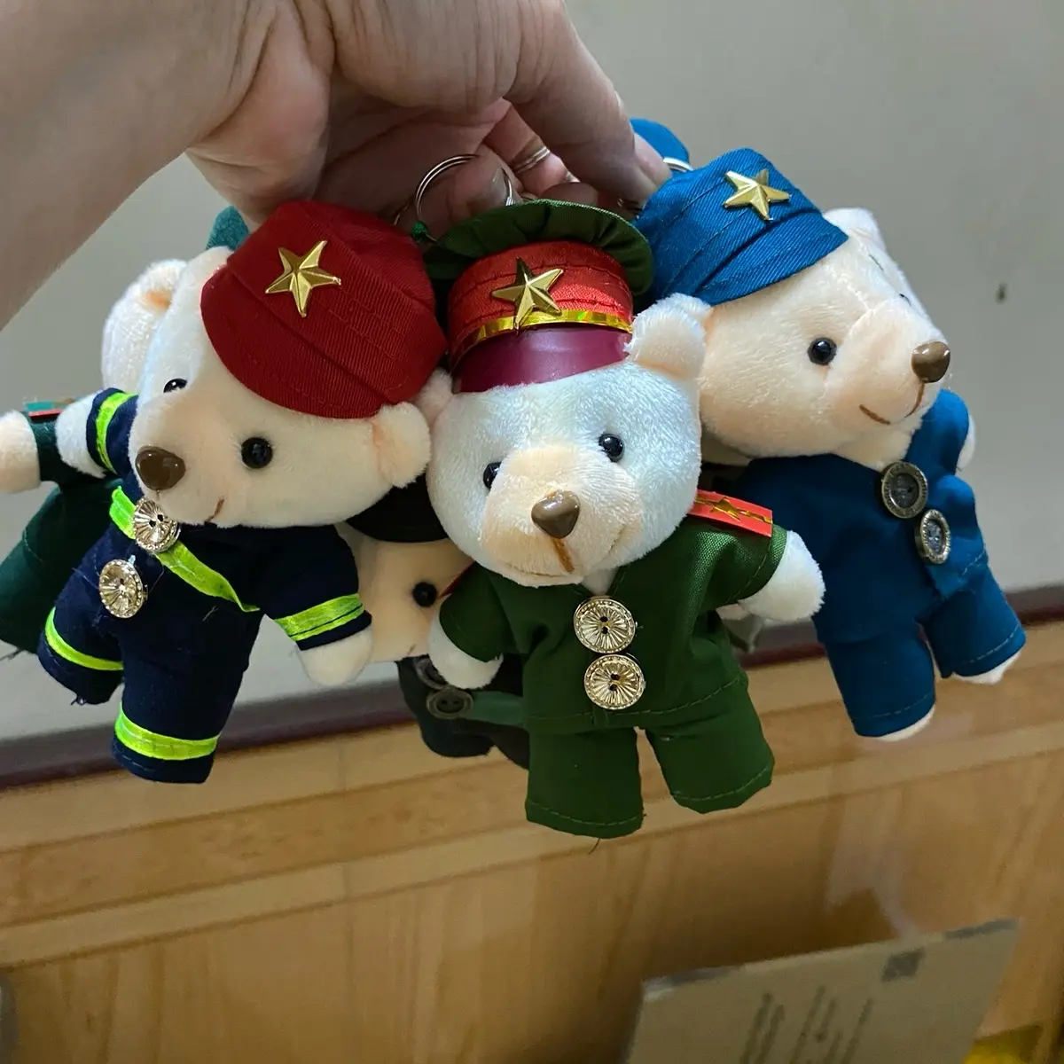 gấu bông móc khoá ( có nhiều mẫu )