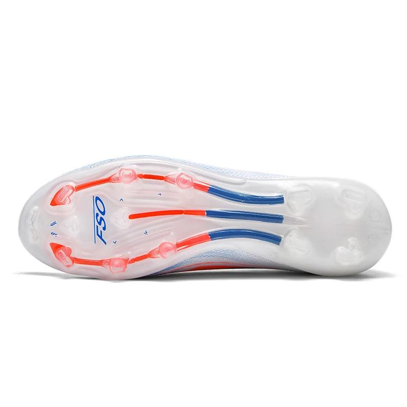 Product Introduction of No.8527 Without-Lace Mens Soccer Shoes SLIP-ON Non-Slip Turf Soccer Cleats for Kids TF/FG Training Football Boots Chuteira Campo 3