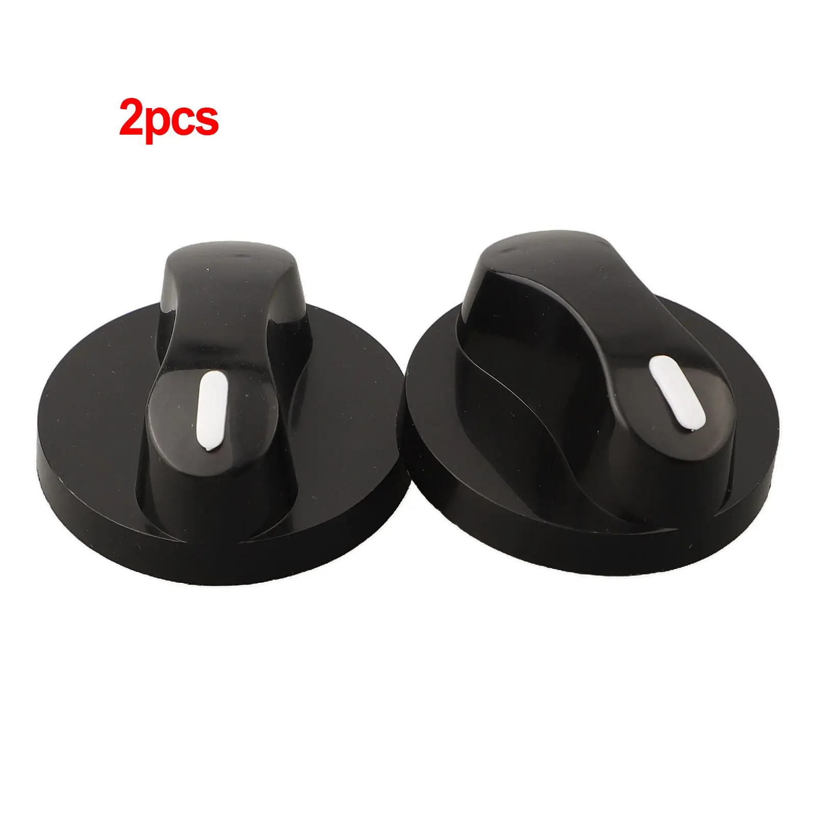 2PCS Gas Stove Plastic Knob 8mm Hole Stove Accessories  For Zero Degree