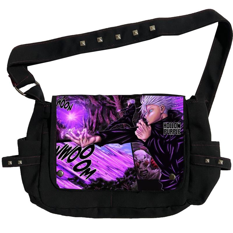 Túi Đeo Chéo Gojo Satoru học tiết Manga Canvas Bag Đeo Vai