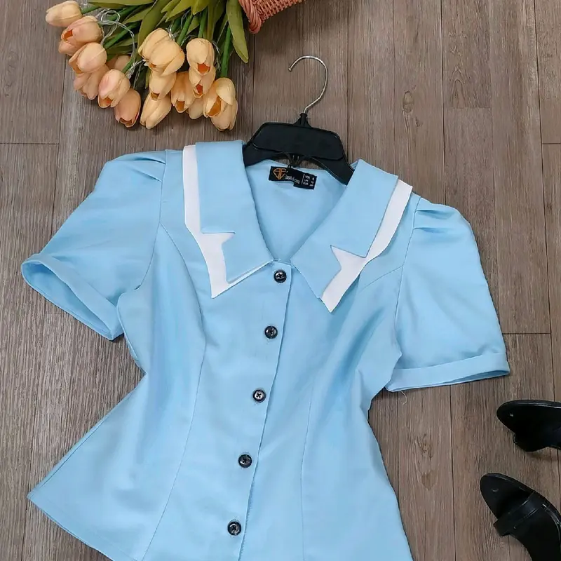 Áo kiểu công sở cao cấp, có size lớn 4