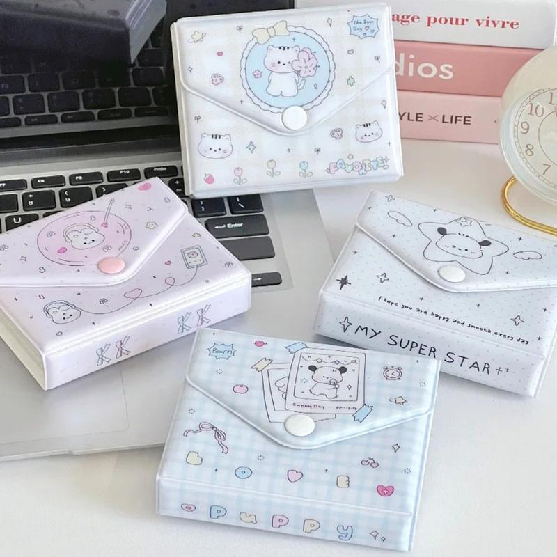 Product Introduction of Sách Thẻ Mini, Phong Cách Hàn Quốc, Album Ảnh PVC 3 Inch, 32 Khe, Chủ Thẻ Ảnh Thần Tượng 10