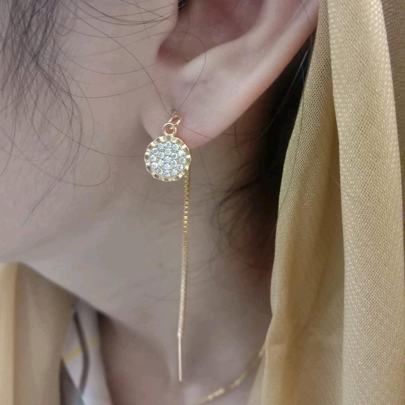 Anting Tusuk Jarum Earrings jepit 3