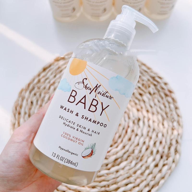 Sữa tắm gội Shea Moisture baby 364ml