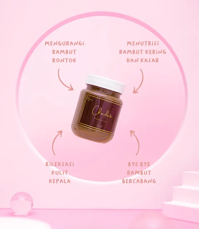 Morrin Hair Mask / Masker Rambut - CreamBath | Memperbaiki Kerusakan Rambut agar Rambut Halus, Tidak Ngembang, dan Kusut 1