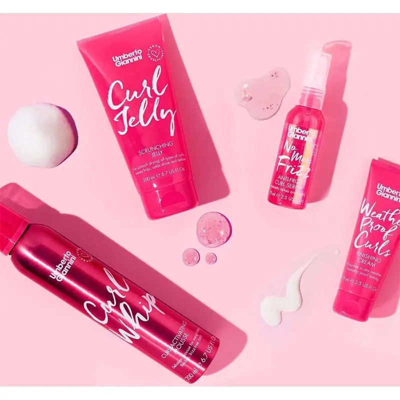 Gel giữ nếp tóc Umberto Giannini Curl Jelly Scrunching Jelly Gel 200 ml, giữ nếp tóc xoăn tự nhiên, tóc hippie của mỹ 6