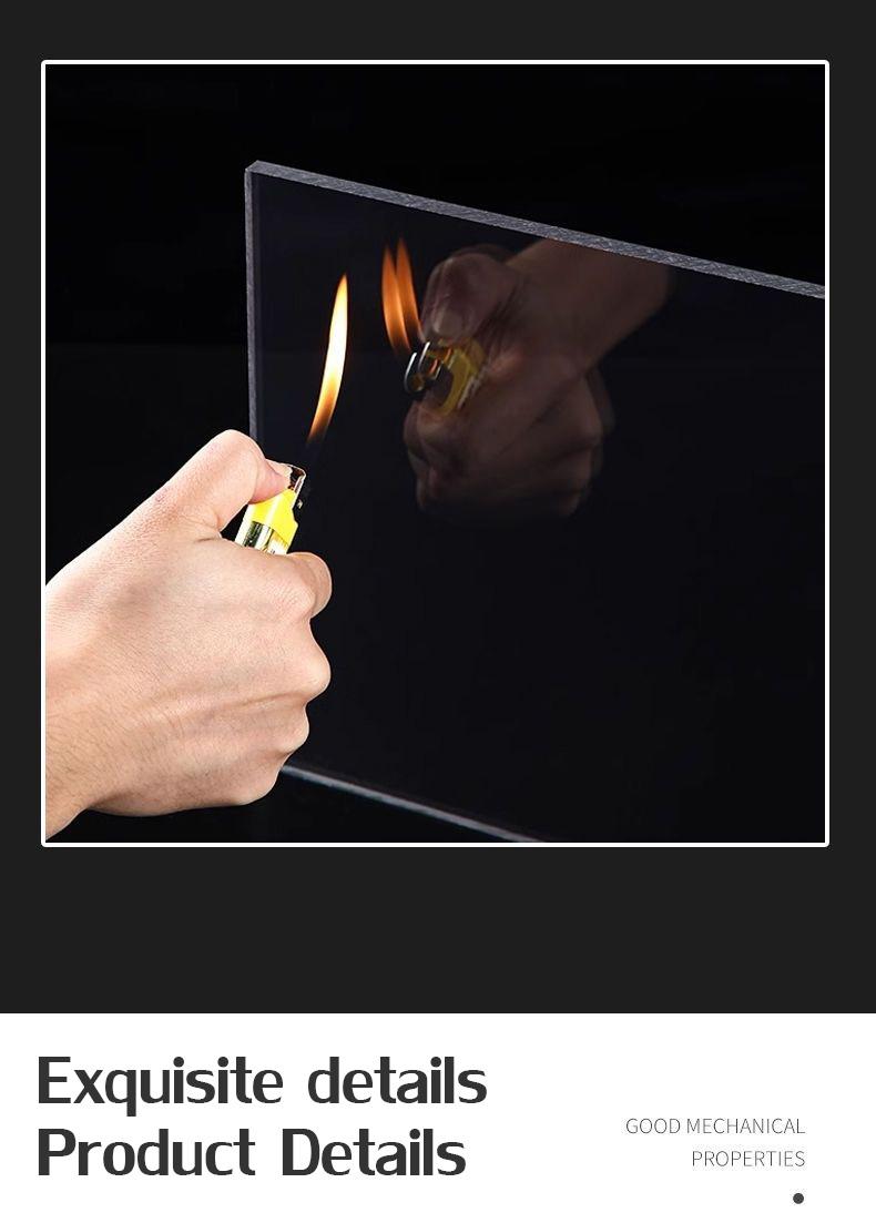 Product Introduction of PC fully transparent durable board High transparency polycarbonate sunlight board ceiling lighting board, plastic board, hard board, rain screen, sun room, roof canopy, flat balcony Transparent PC Plastic Sheet Transparent PC Board Model Material 8