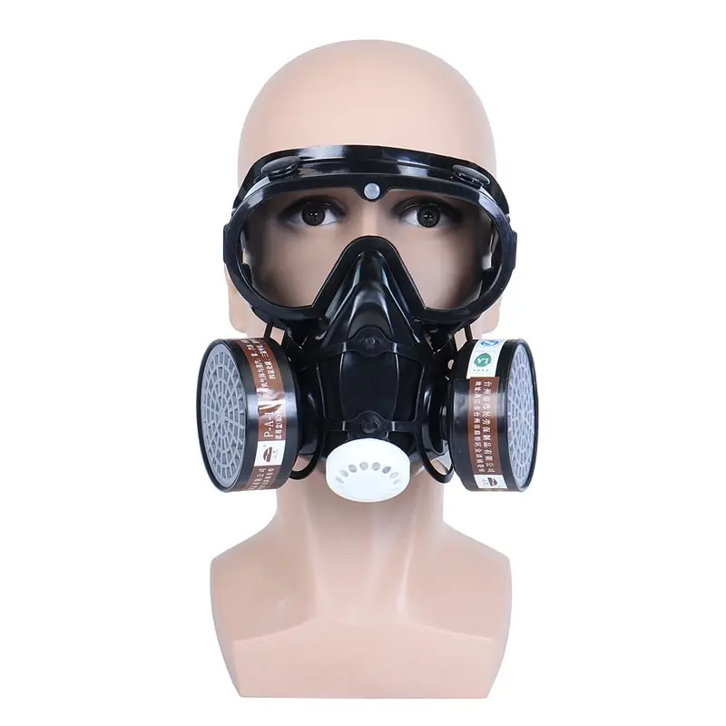 Masker Gas Respirator Full Face with Activated Carbon Filter - SF01 - No Color 5