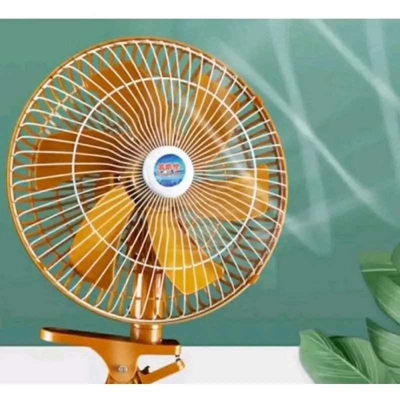 Quạt Xe 6 Cánh Ô Tô, Xe Tải, Xe Lu 12V 24V Đường Kính Lớn Cao Cấp, Công Suất Mạnh Mẽ 6