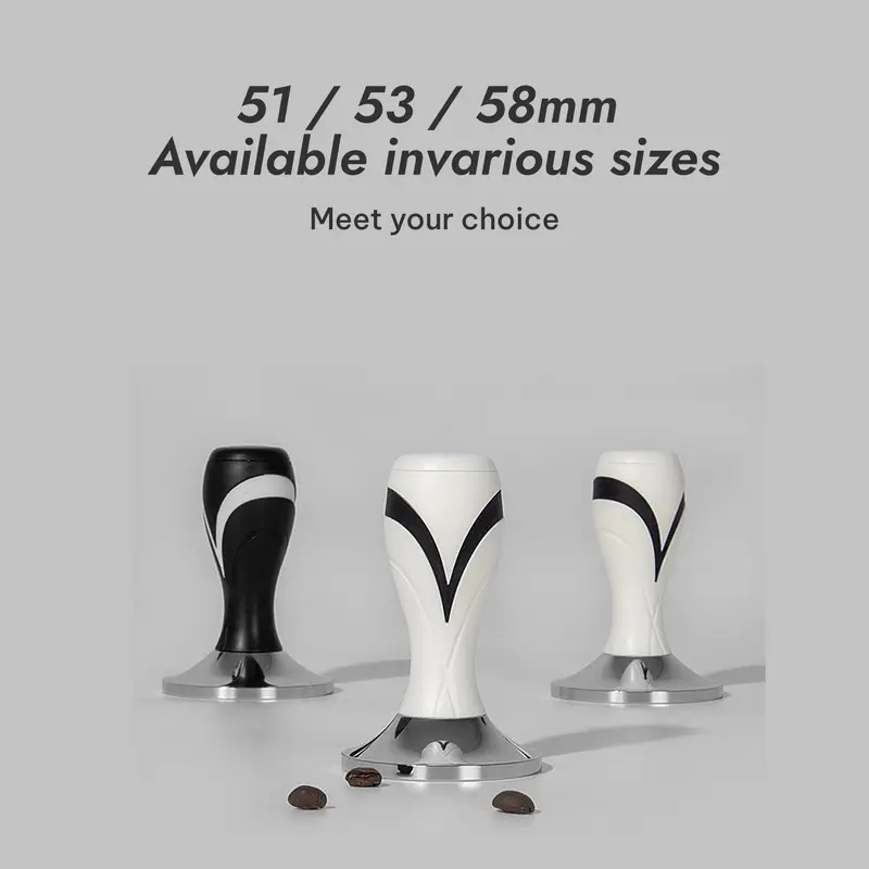 Wooden Handle Coffee Tamper, 1 Count Espresso Coffee Distributor, Coffee Making  Tools for Home Hotel Office Coffee Shop 2