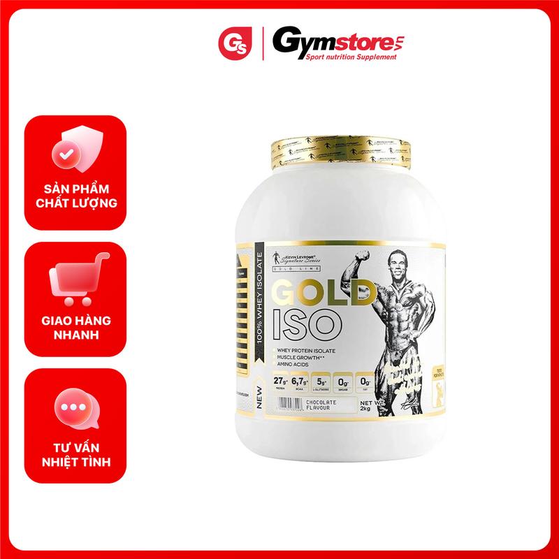 Bột Whey Protein Kevin Levrone GOLD ISO |  2 KG - 66 Servings | Made in Poland