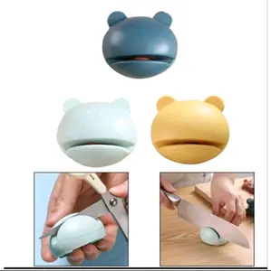 Pengasah Pisau Penajam Gunting Mini Karakter Bulat- DapurKaryaMdn