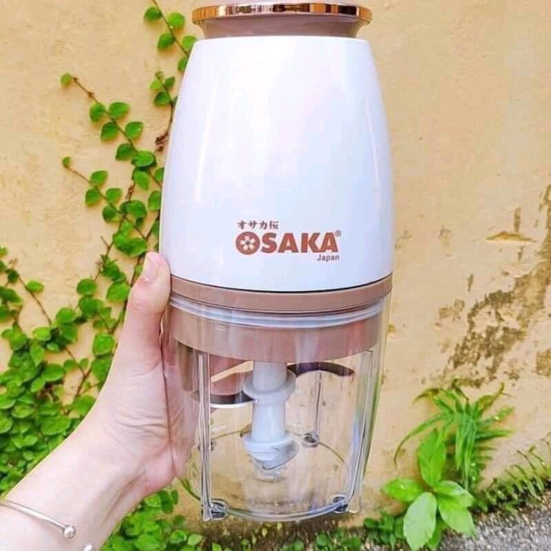 CỐI XAY O_SAKA THÔNG MINH, Máy Xay Thịt Mini Cao Cấp Lưỡi Dao Không Gỉ
