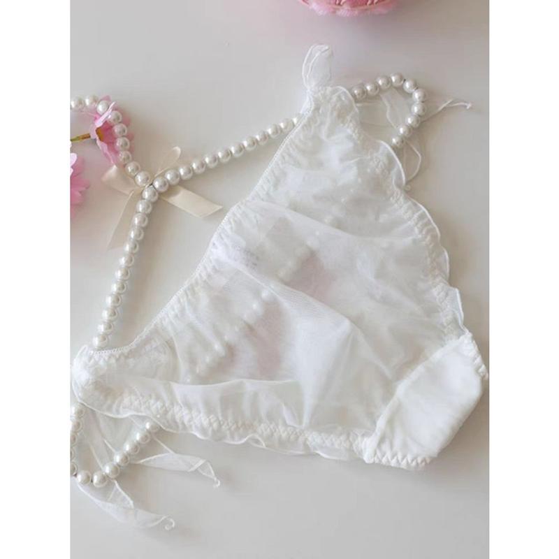 Product Introduction of QUẦN LÓT NỮ REN THÊU HOA LƯỚI CO GIÃN THOÁNG MÁT CỘT DÂY PHONG CÁCH NHẬT DỄ THƯƠNG Women 9