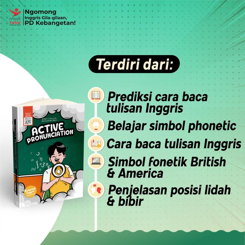 Active Pronunciation (soft Cover) Edisi Reguler 3