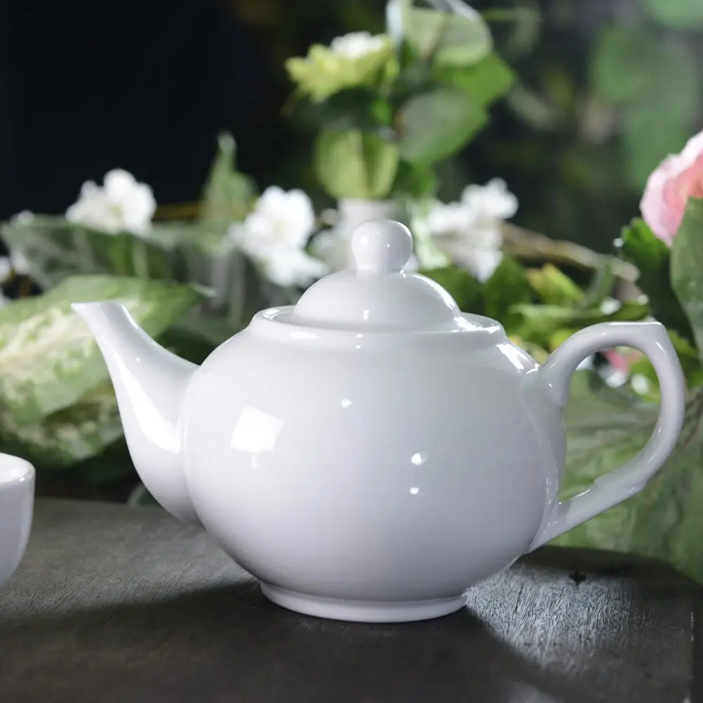 Ấm bầu pha trà hàng lẻ sứ Long Phương