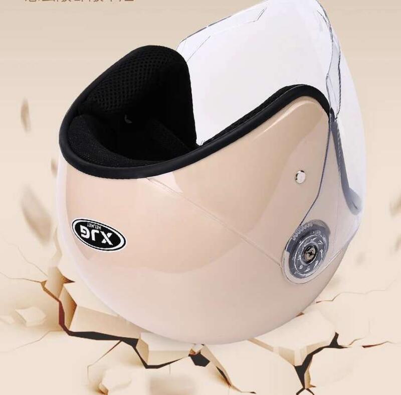 Product Introduction of men's women's electric vehicle helmets, rain and fog proof, four seasons general motorcycle helmets 2