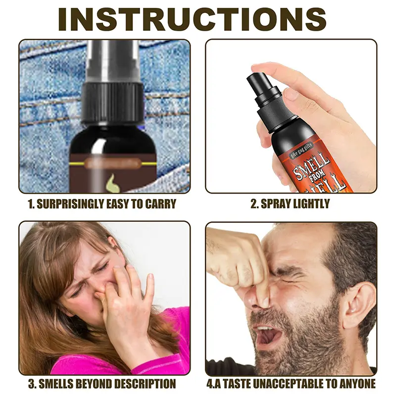 30ML Prank Novelties Toy Gag Joke Liquid Fart Spray Can Stink Bomb Stinky Gas Ass-Smelly Toys Great Gifts for Kids Adults