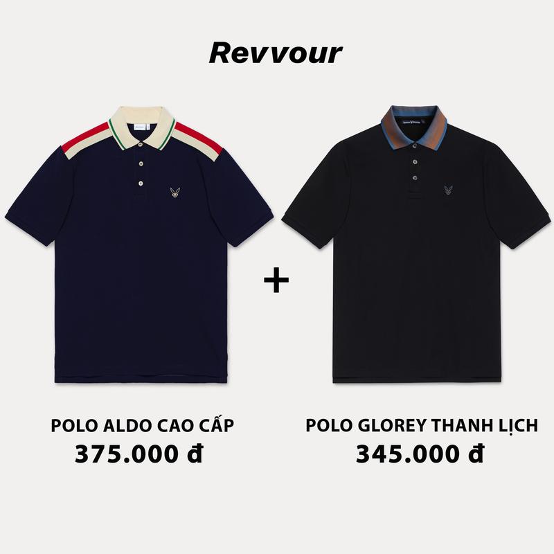 Combo 2 Áo Polo Aldo + Glorey Polo ( Độc Quyền) áo polo cá sấu