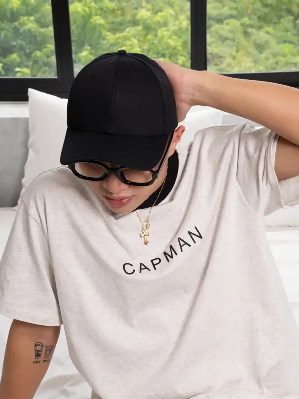 Mũ lưỡi trai trơn basic CAPMAN CLUB, nón kết lưỡi trai đơn giản CM99 dành cho nam nữ cá tính 5