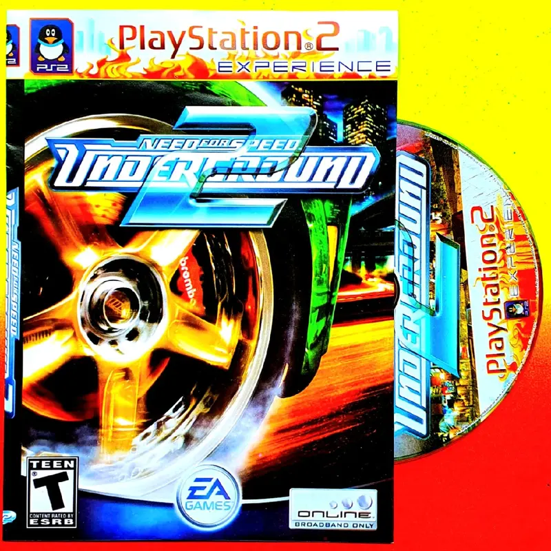 KASET PS2 NEED FOR SPEED UNDERGROUND 0