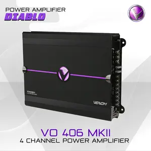 POWER AMPLIFIER 4 CHANNEL VENOM DIABLO VO 406 MKII Audio Mobil