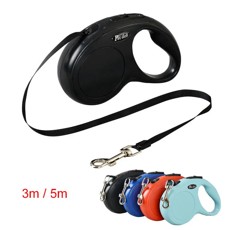3m 5m Dog Leash For Small Medium Dogs Cat Automatic Retractable Chihuahua Outdoor Traction Rope Pet Supplies