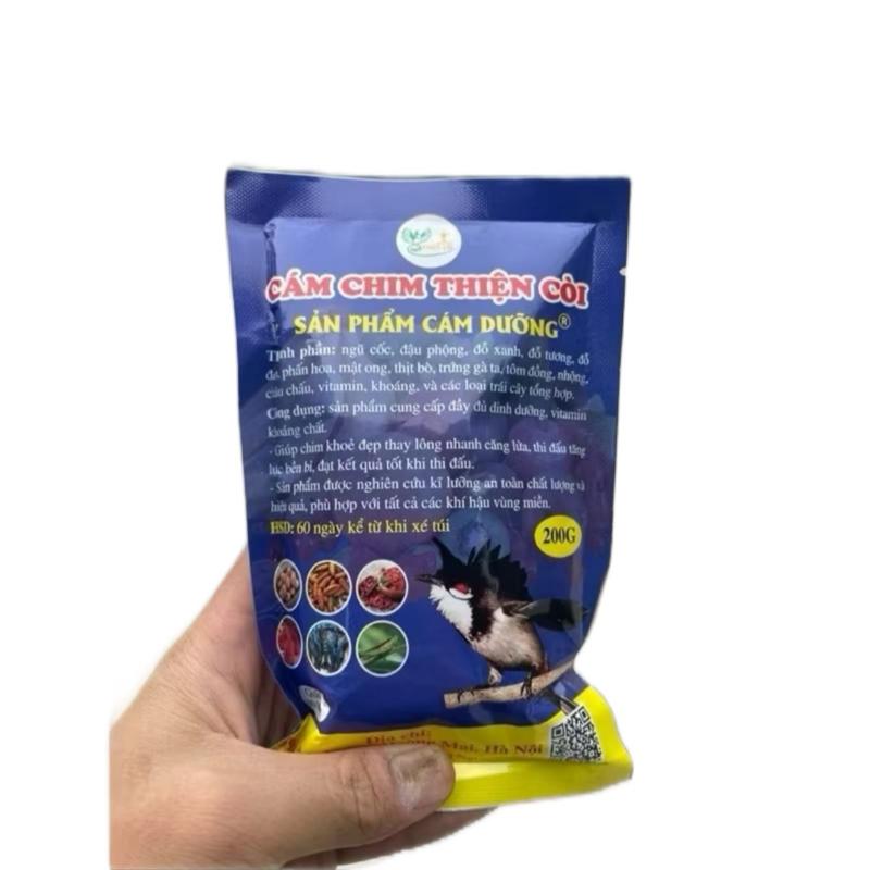 Cám Chim cám thiện còi Chạy Án Dưỡng Vip 60 Ngũ Cốc, Lòng Đỏ Trứng Gà & Vitamin Khoáng Chất