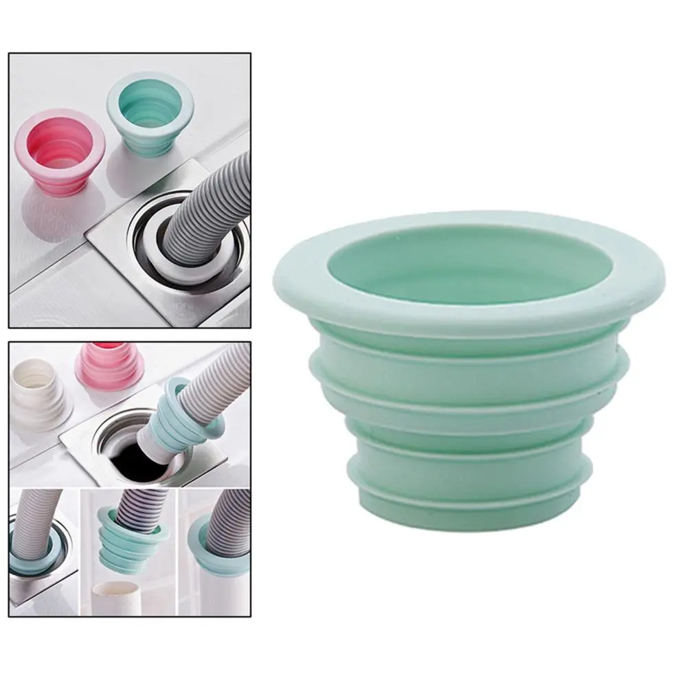 Kitchen Bathtub Bathroom Drain Hose Sewer Seal Sealing Plug Deodorant