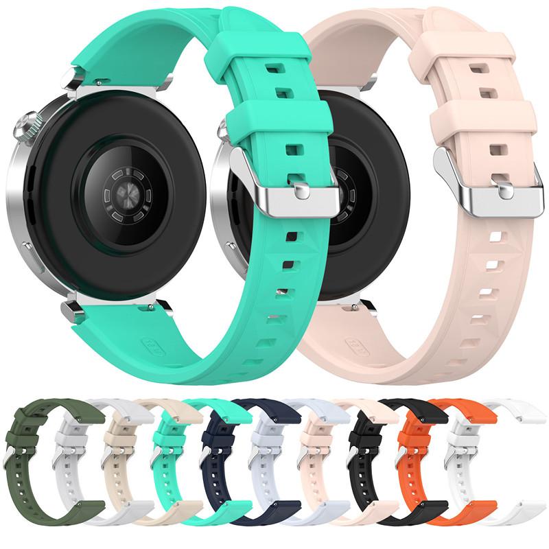 Product Introduction of Jalur 18mm, Sesuai untuk Jam Tangan Huawei GT5 41mm dan GT5 Pro 42MM, Penggantian, Tali Silikon, Serasi dengan Jam Tangan Huawei GT4 41mm, untuk Wanita dan Lelaki 20